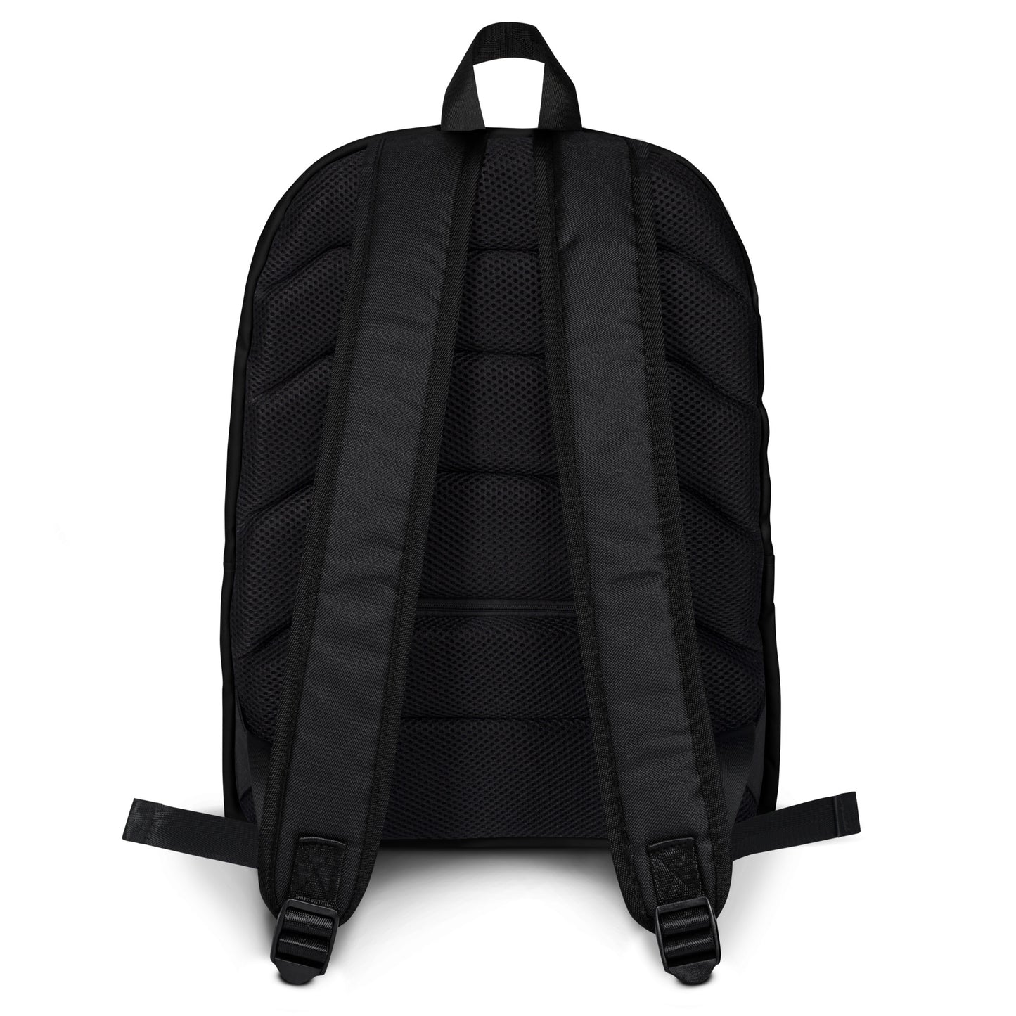 SSASC0001 - 05002 AOP Backpack w/Pocket (Circle/Black)