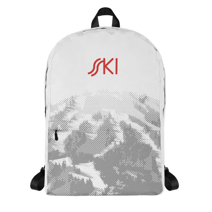 CS0030 - 05002 - SKI Tracks Print Backpack