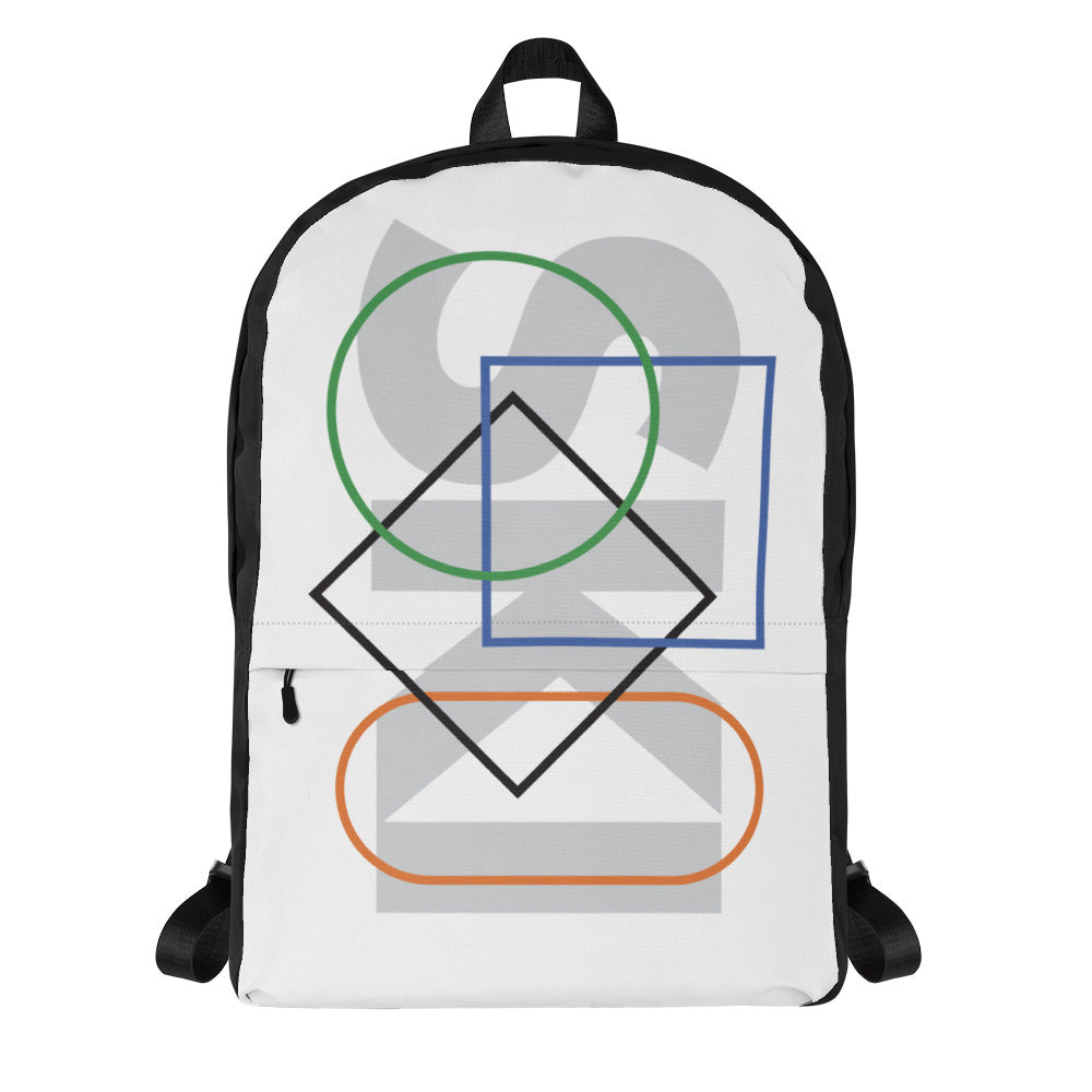 CS0044 - 05002 - SKI Icons Outlined Backpack