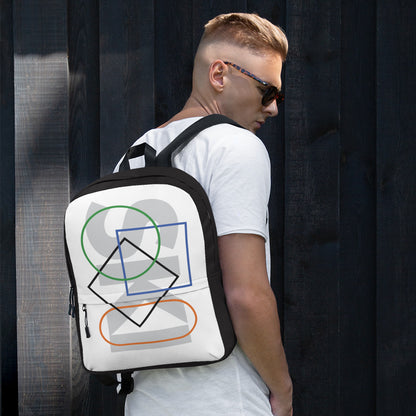 CS0044 - 05002 - SKI Icons Outlined Backpack