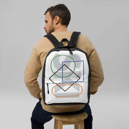 CS0044 - 05002 - SKI Icons Outlined Backpack