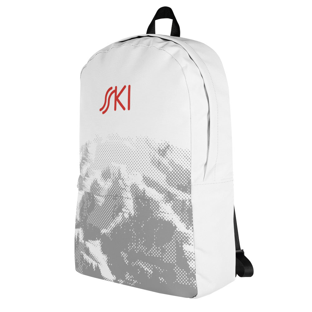 CS0030 - 05002 - SKI Tracks Print Backpack