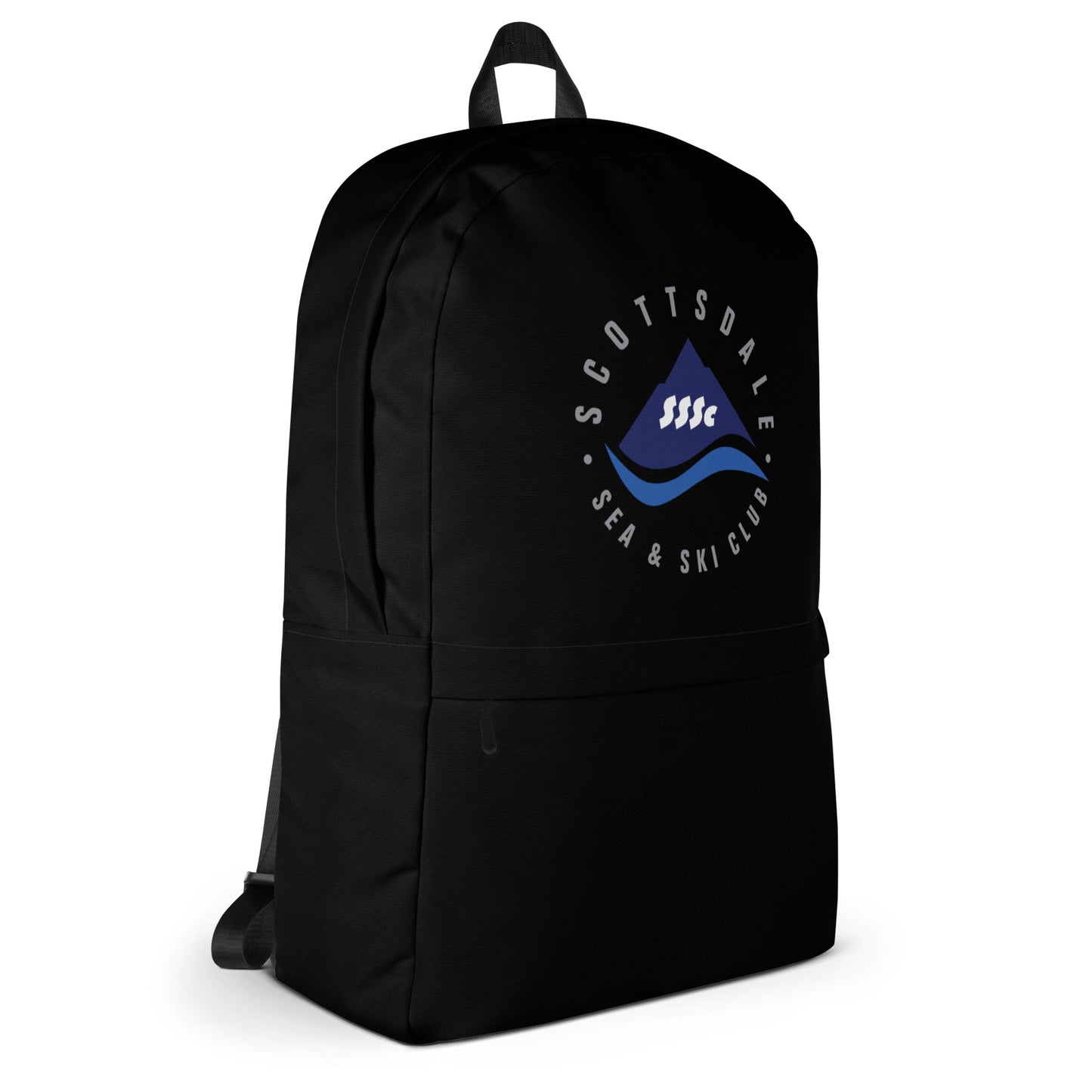 SSASC0001 - 05002 AOP Backpack w/Pocket (Circle/Black)