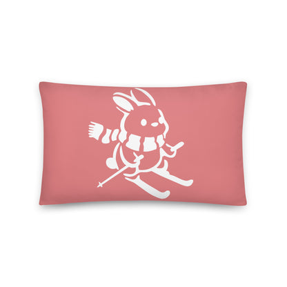 CS0011 - 06005 - Ski Bunny Basic Pillow (Pink)