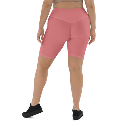 CS0011 - 02013 - Ski Bunny Women's Biker Shorts (Matching Pink)