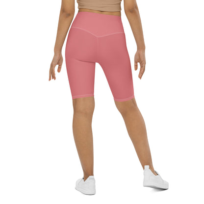 CS0011 - 02013 - Ski Bunny Women's Biker Shorts (Matching Pink)