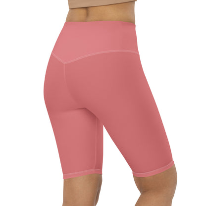 CS0011 - 02013 - Ski Bunny Women's Biker Shorts (Matching Pink)