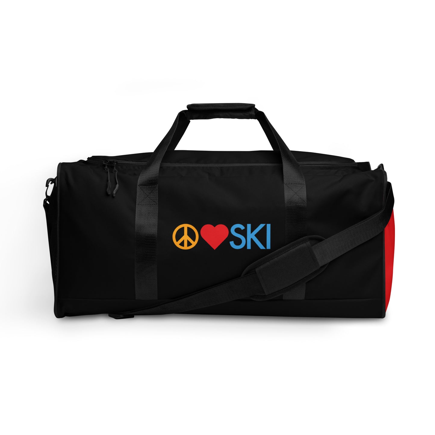 CS0026 - 05001 - Peace | Love | SKI Duffle bag