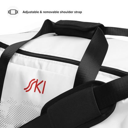 CS0030 - 05001 - SKI Tracks Print Duffle bag