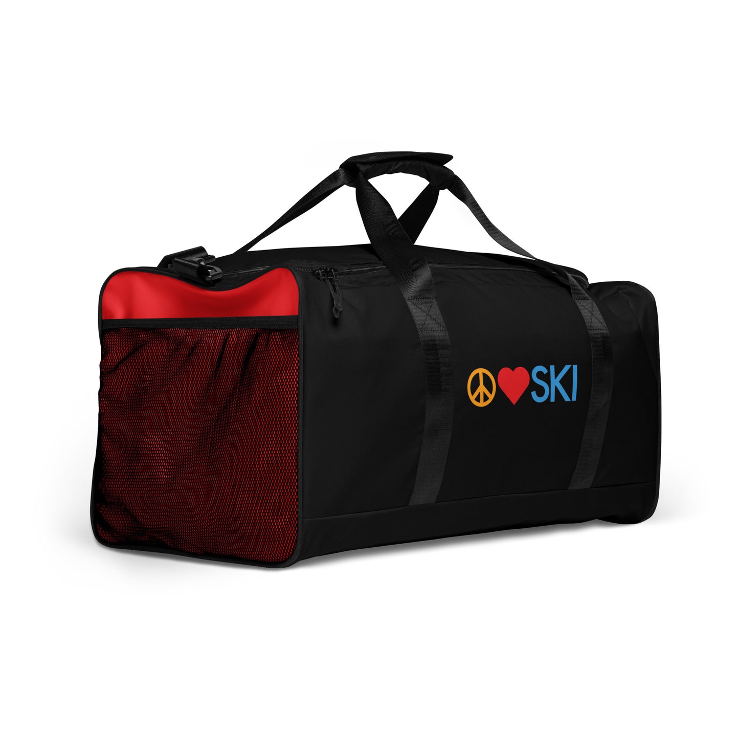 CS0026 - 05001 - Peace | Love | SKI Duffle bag