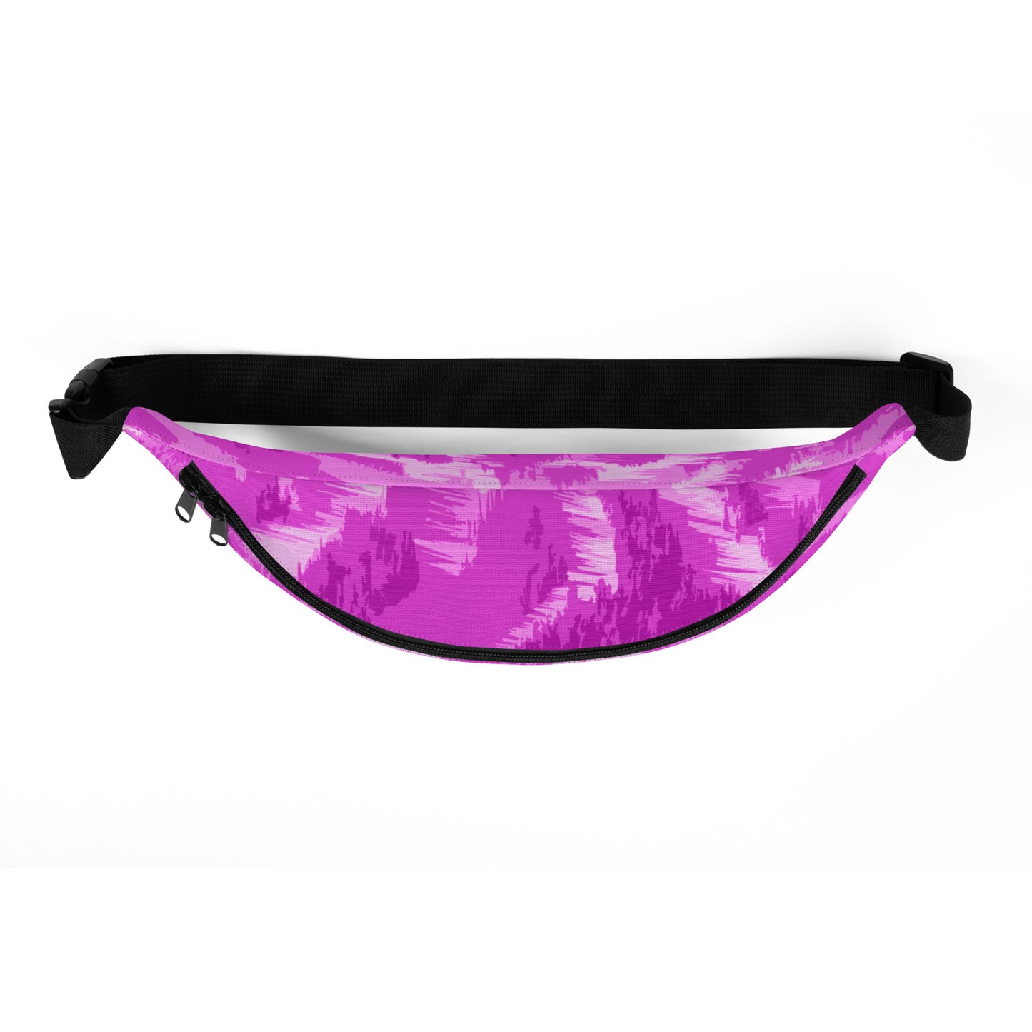 CS0028 - 05003 - Ski Slopes Print Fanny Pack (Pink)