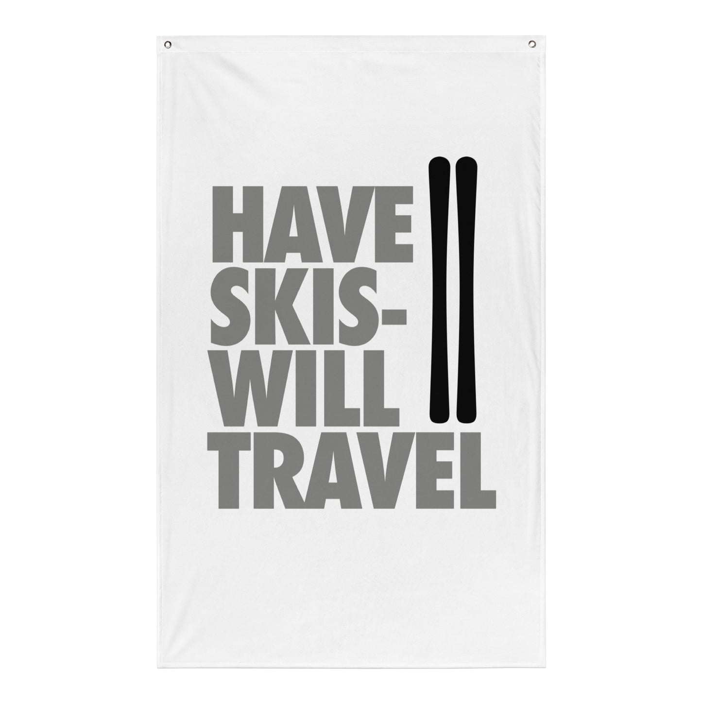 CS0032 - 06008 - Have Skis Will Travel Flag