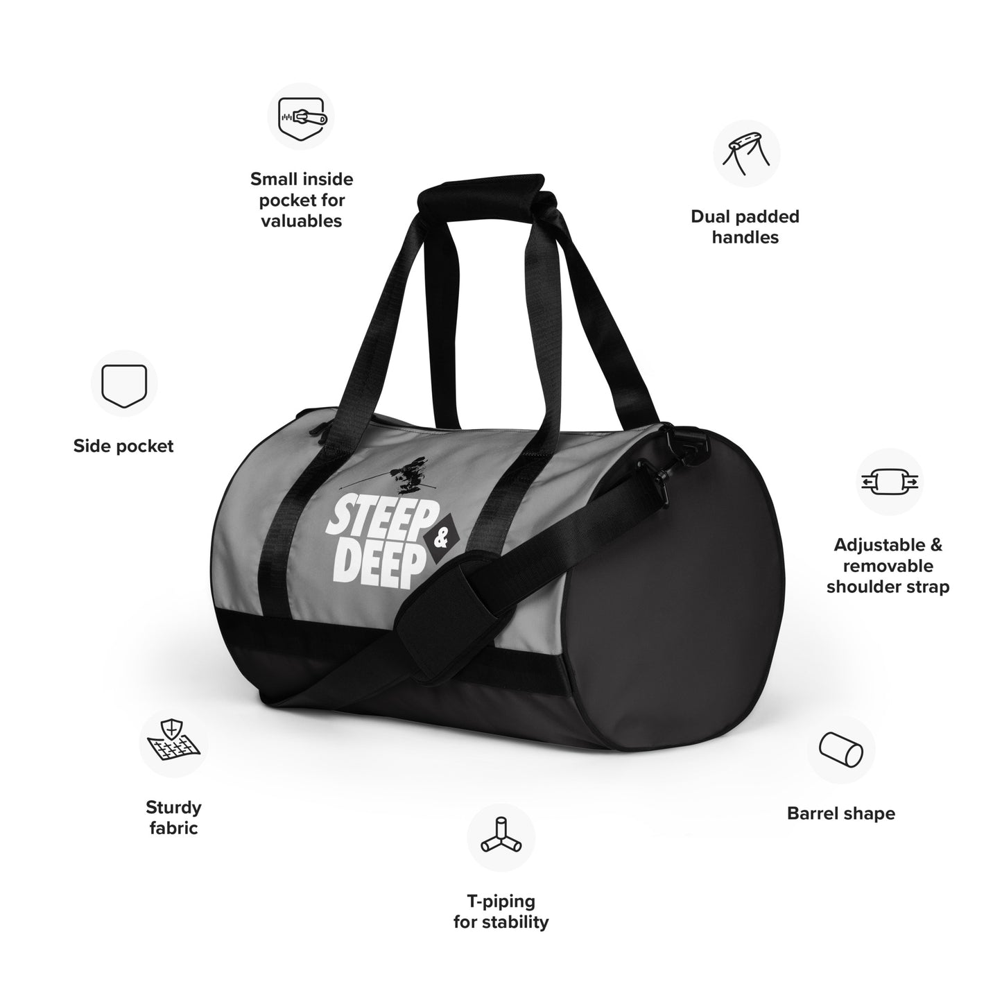 CS0038 - 05001 - AOP Steep & Deep Gym Bag