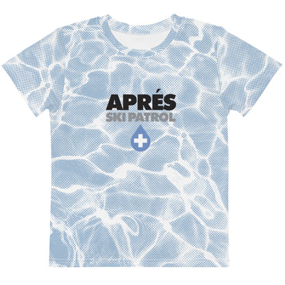 CS0025 - 03001 - AOP Aprés Ski Patrol Unisex Kids crew neck t-shirt