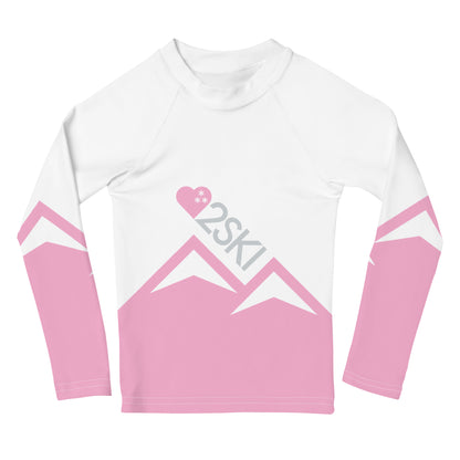 CS0027 - 03008 - LOVE2SKI Kids Rash Guard