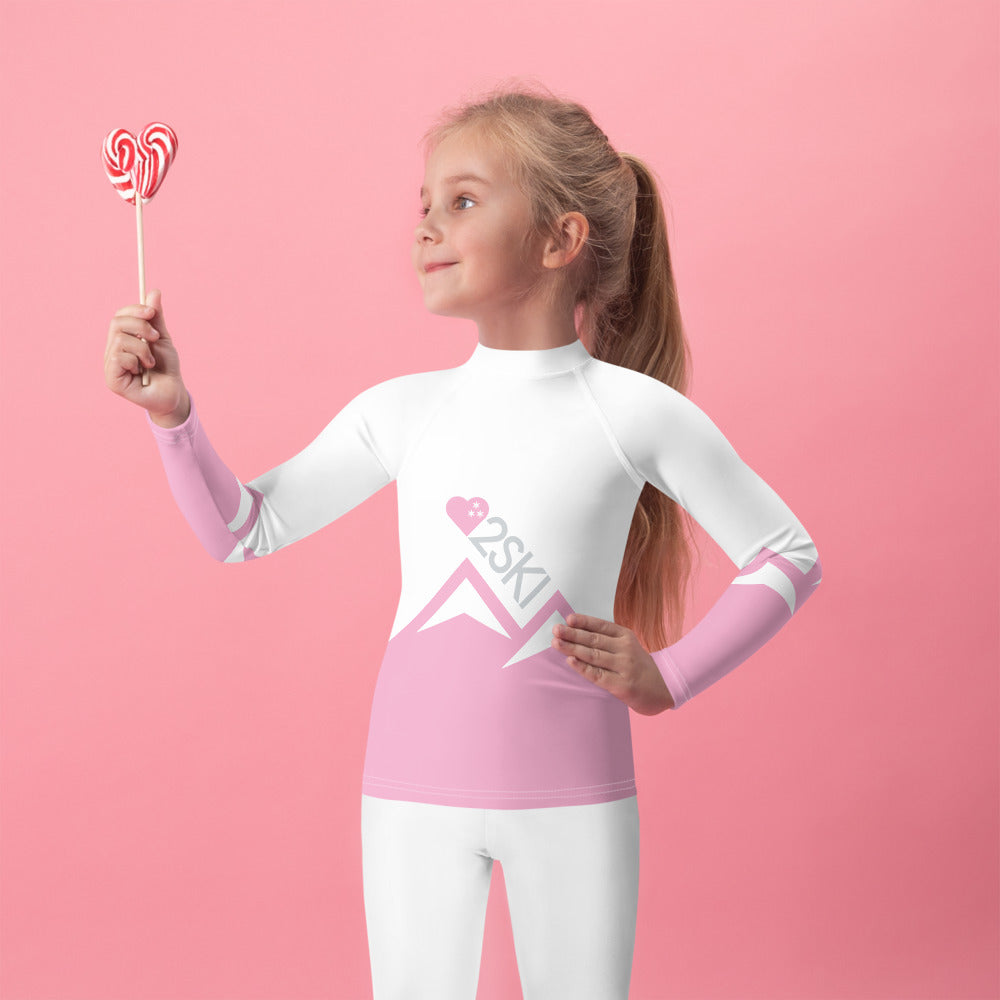 CS0027 - 03008 - LOVE2SKI Kids Rash Guard