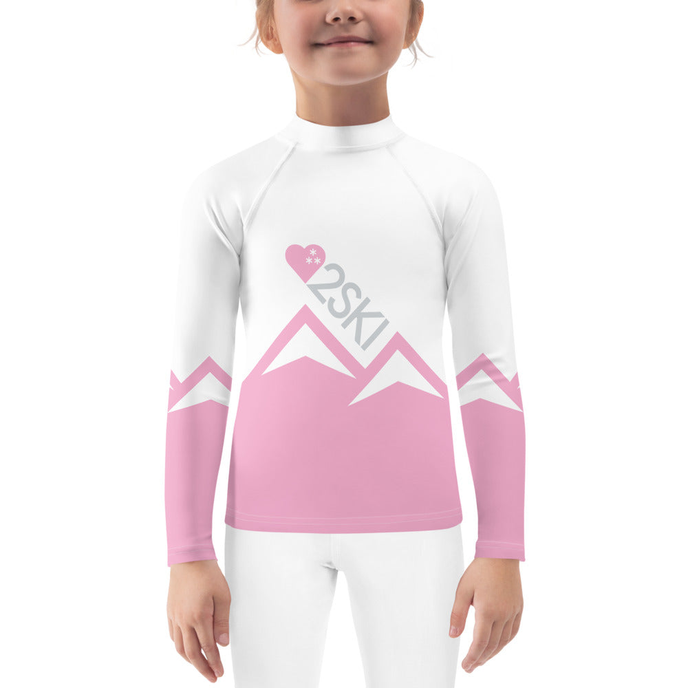 CS0027 - 03008 - LOVE2SKI Kids Rash Guard