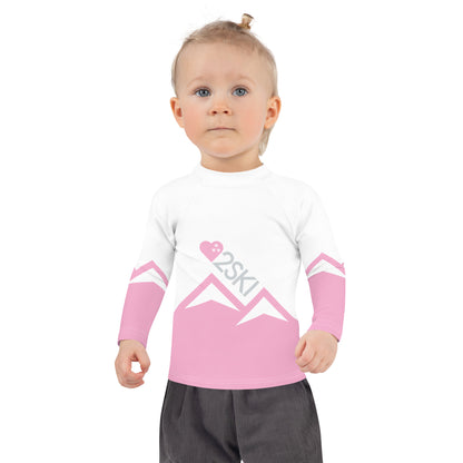 CS0027 - 03008 - LOVE2SKI Kids Rash Guard