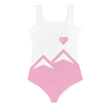 CS0027 - 03013 - AOP LOVE2SKI Kids Swimsuit