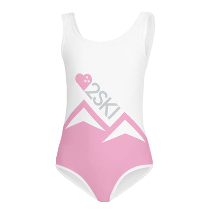 CS0027 - 03013 - AOP LOVE2SKI Kids Swimsuit