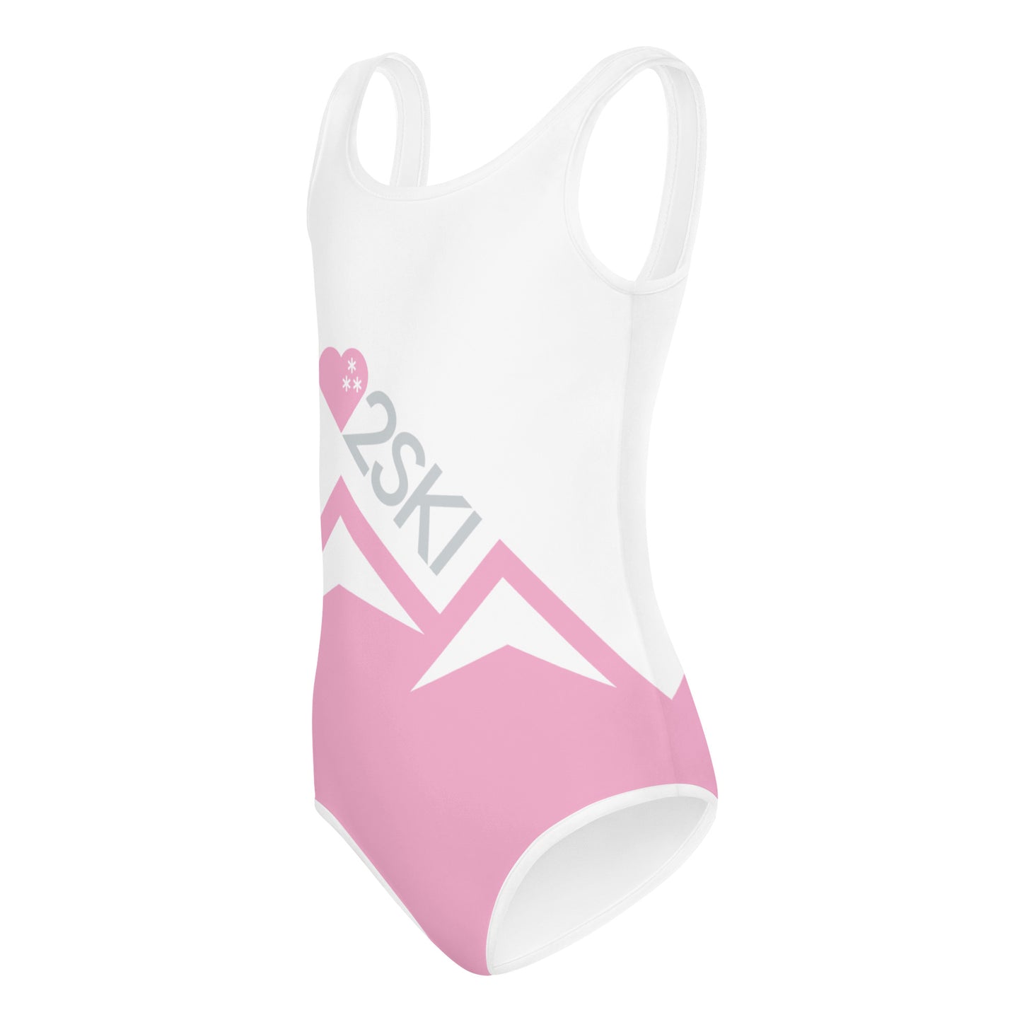 CS0027 - 03013 - AOP LOVE2SKI Kids Swimsuit