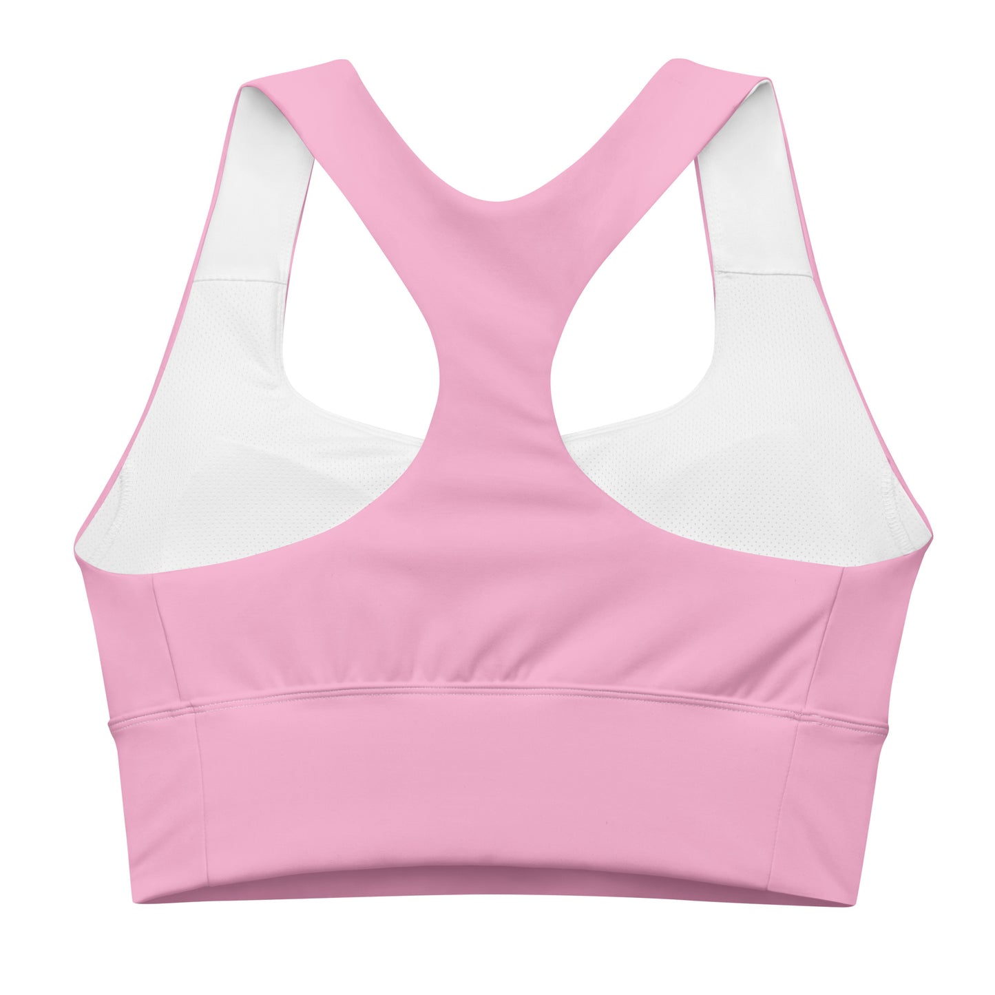 CS0027 - 02011 - LOVE2SKI Longline sports bra (Matching Pink)