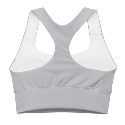 CS0027 - 02011 - LOVE2SKI Longline sports bra (Matching Grey)