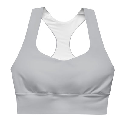 CS0027 - 02011 - LOVE2SKI Longline sports bra (Matching Grey)