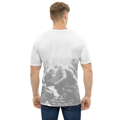 CS0030 - 01001 - AOP SKI Tracks Print Men's T-shirt