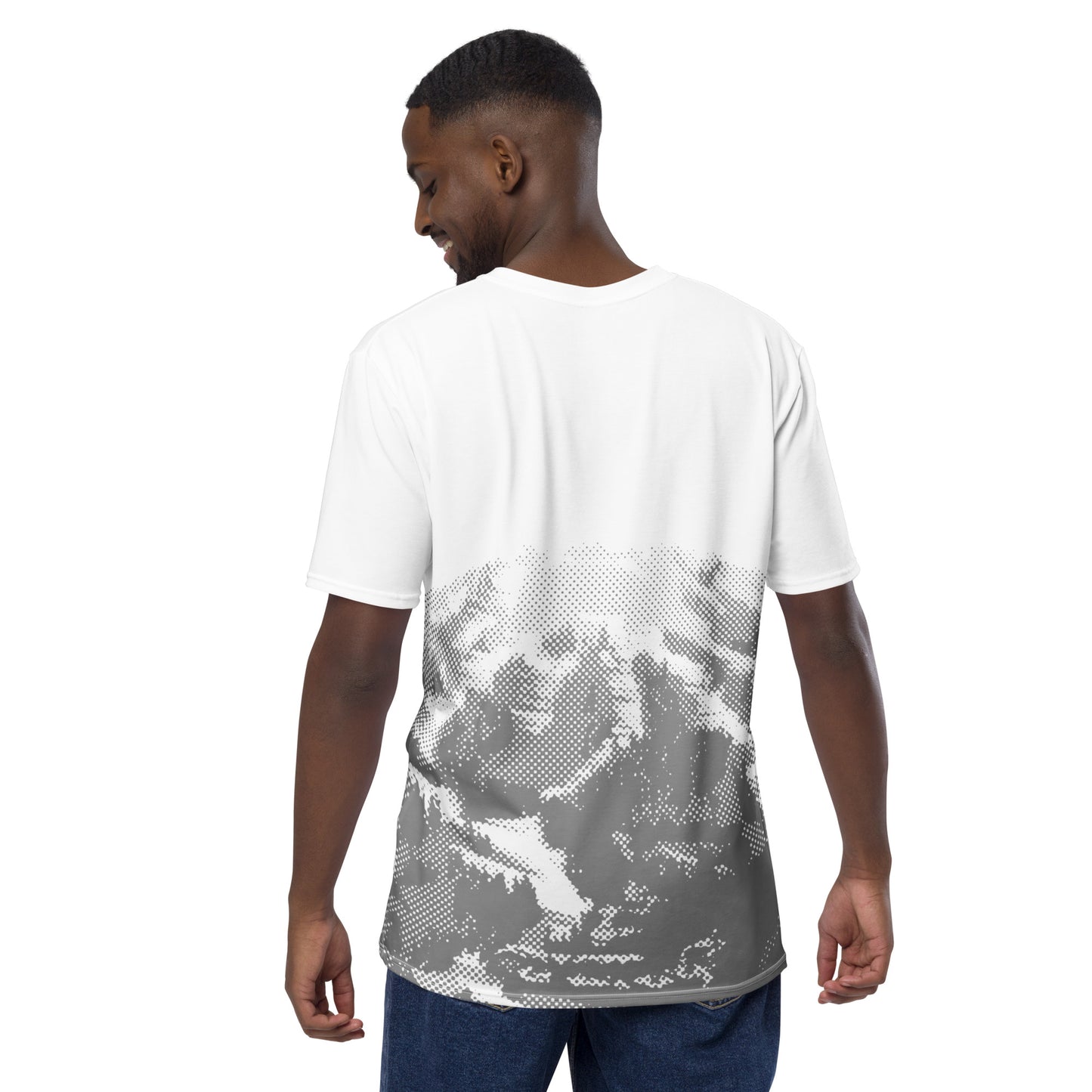 CS0030 - 01001 - AOP SKI Tracks Print Men's T-shirt