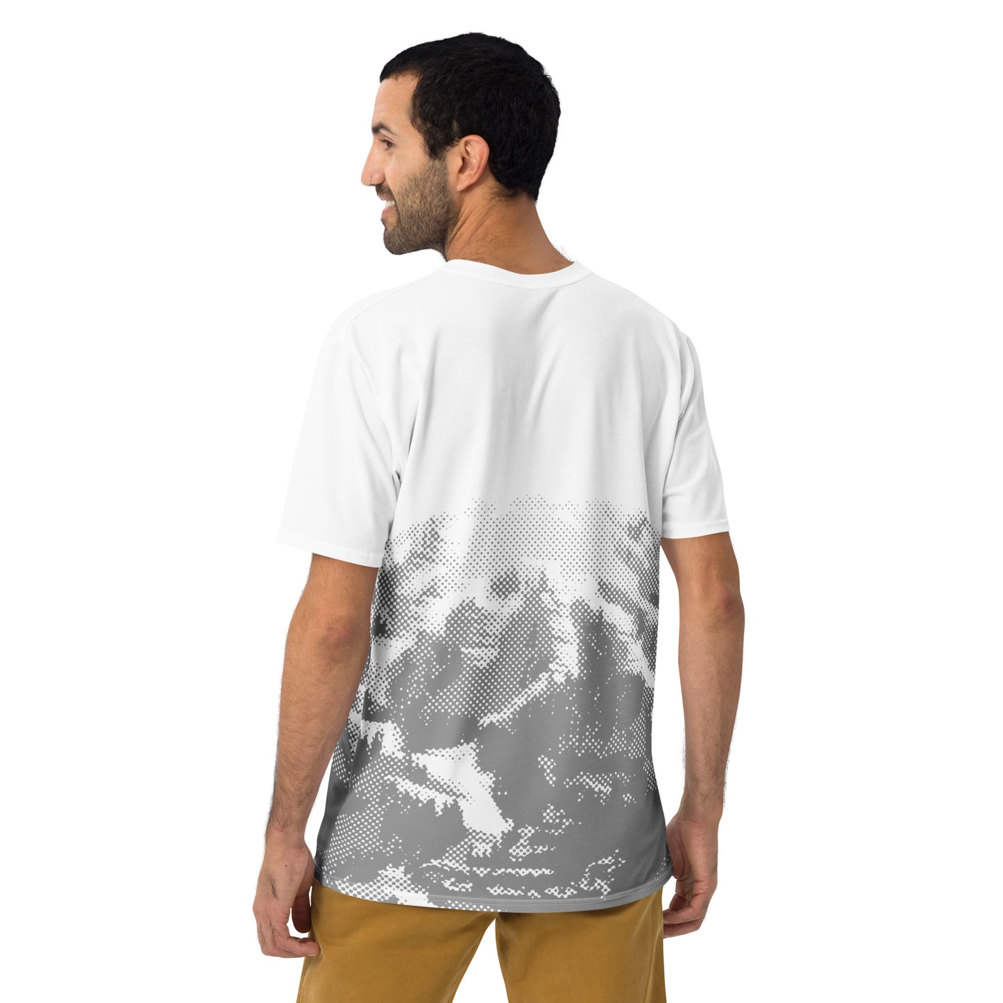 CS0030 - 01001 - AOP SKI Tracks Print Men's T-shirt