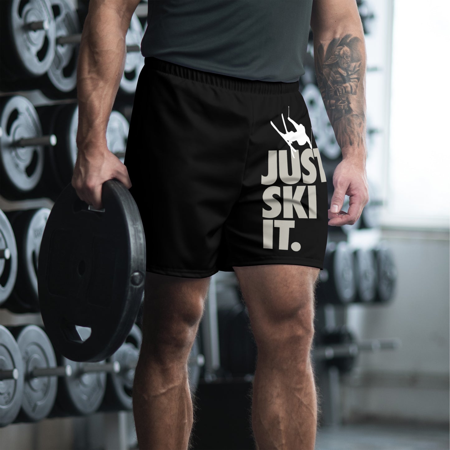 CS0031 - 01008 - Just Ski It Men's Recycled Athletic Shorts