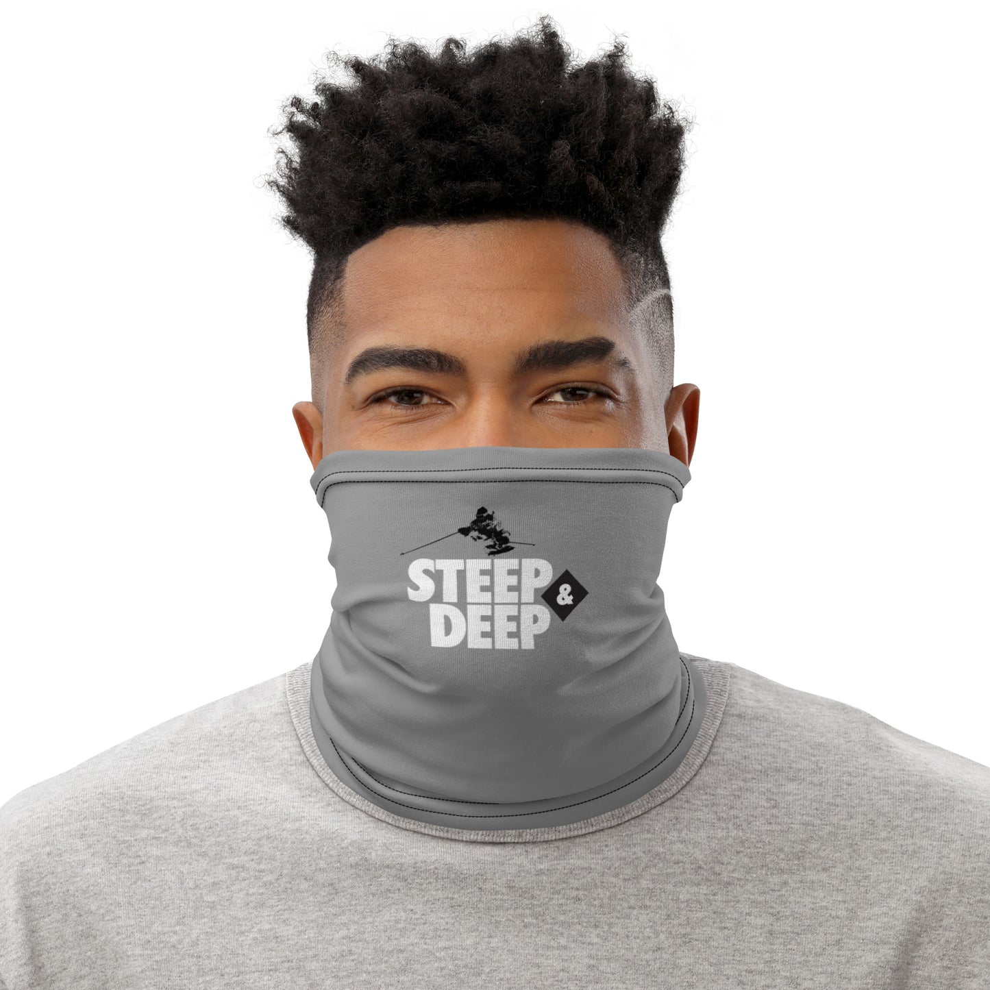 CS0038 - 05010 - Steep & Deep Neck Gaiter (Gray)