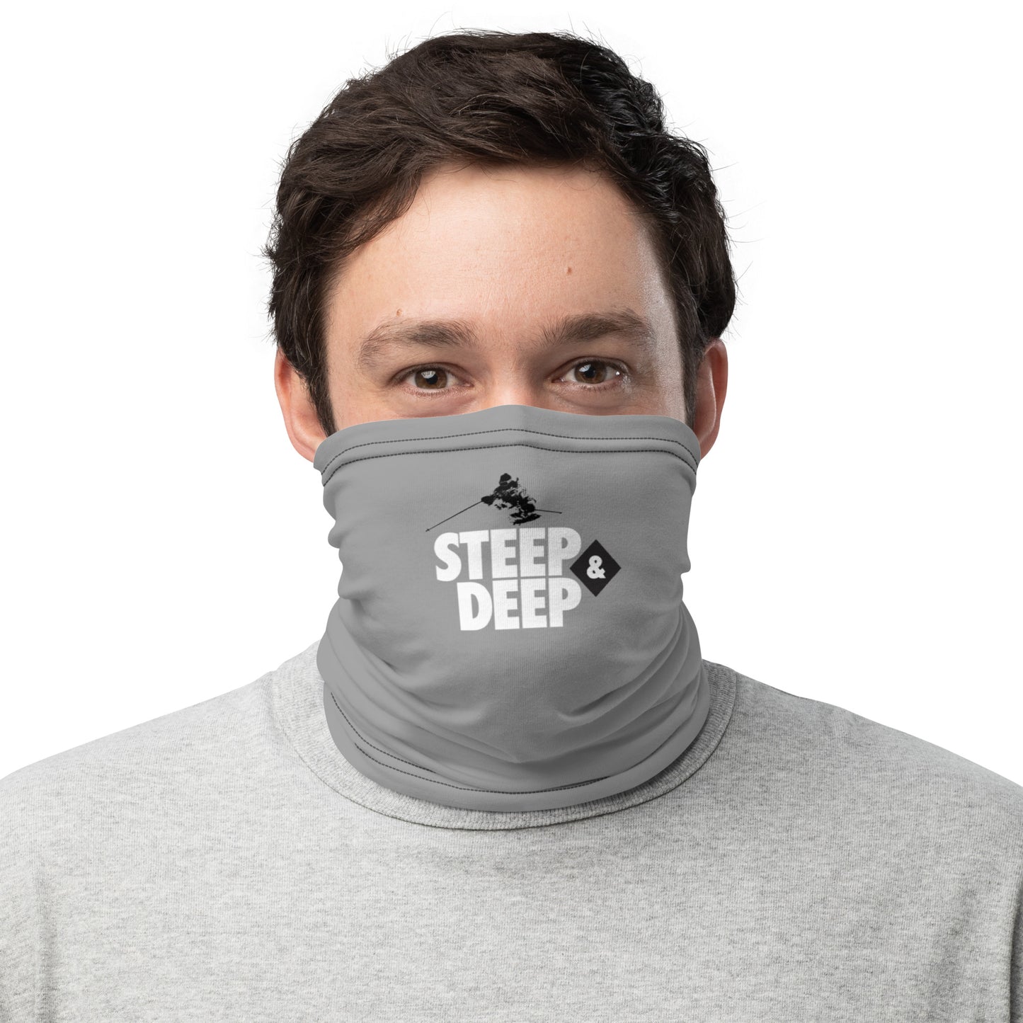 CS0038 - 05010 - Steep & Deep Neck Gaiter (Gray)