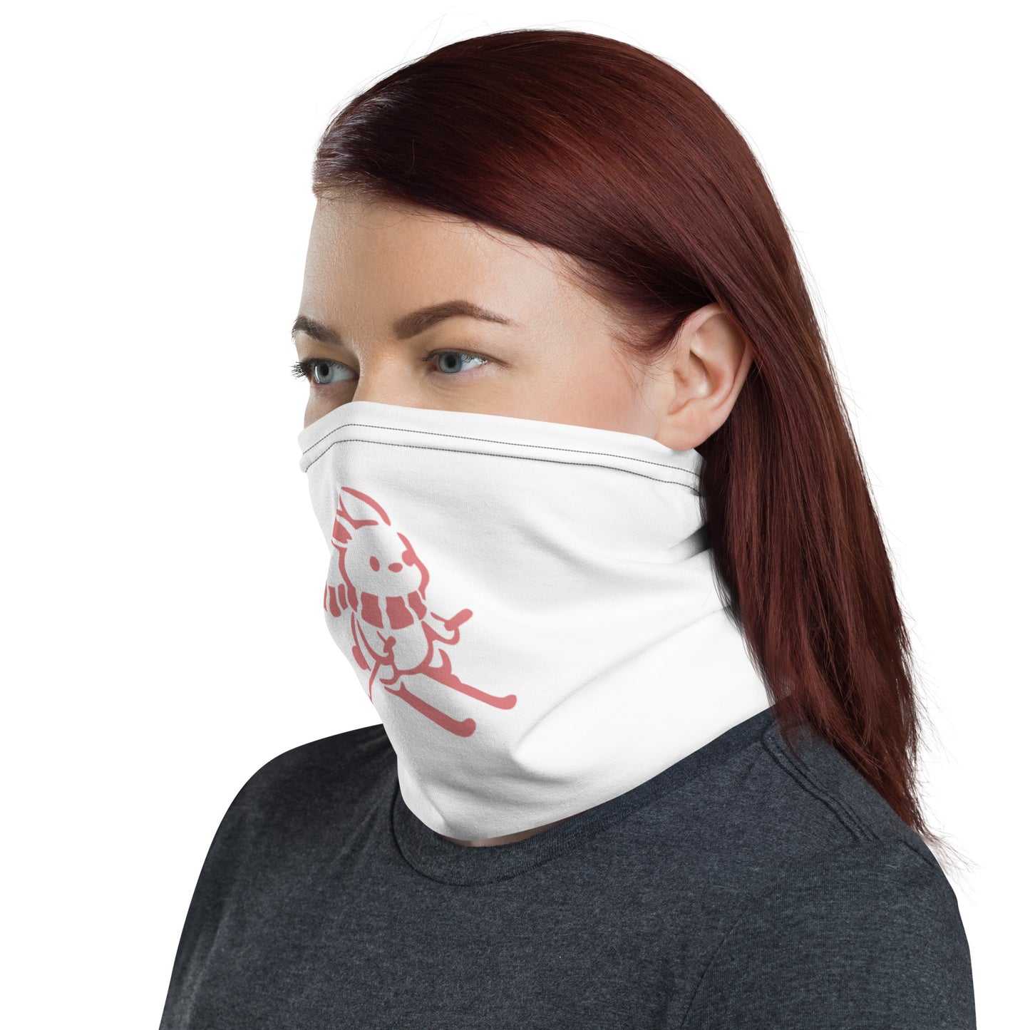 CS0011 - 05010 - Ski Bunny Neck Gaiter (White)