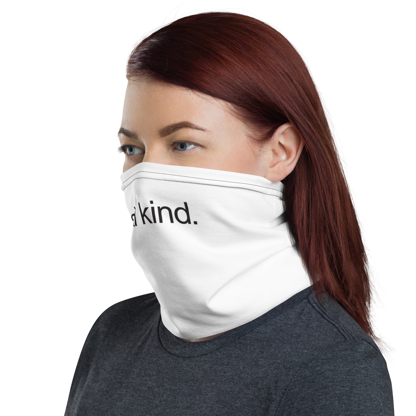 CS0017 - 05010 - ski kind Neck Gaiter (White)