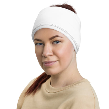 CS0023 - 05010 - Trail Icons Home Neck Gaiter (White)