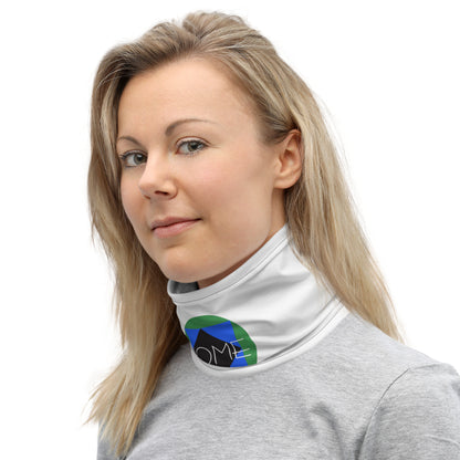 CS0023 - 05010 - Trail Icons Home Neck Gaiter (White)