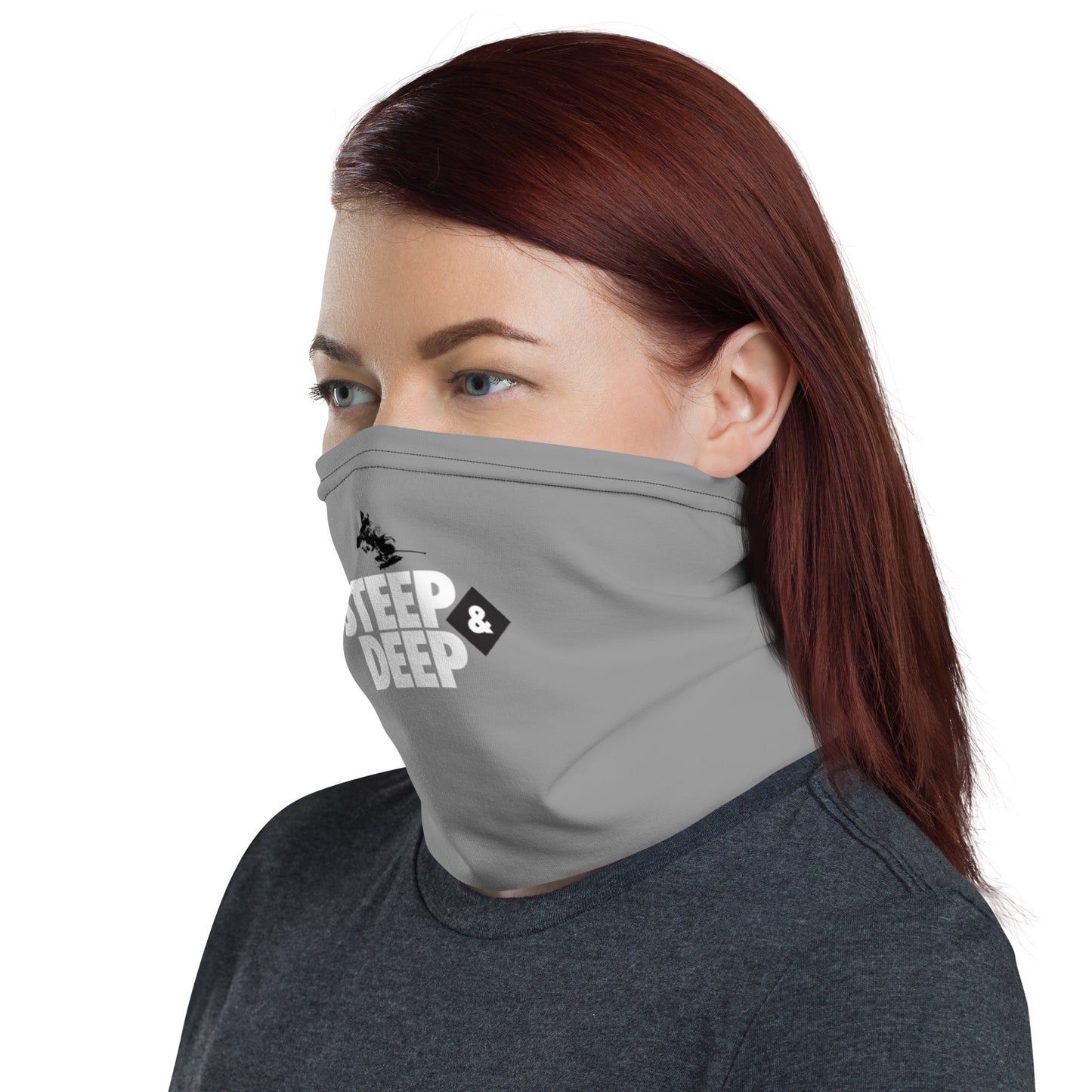 CS0038 - 05010 - Steep & Deep Neck Gaiter (Gray)