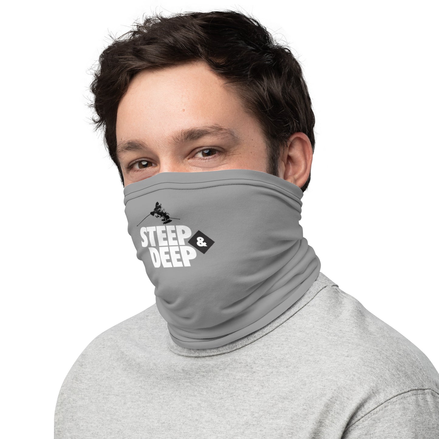 CS0038 - 05010 - Steep & Deep Neck Gaiter (Gray)