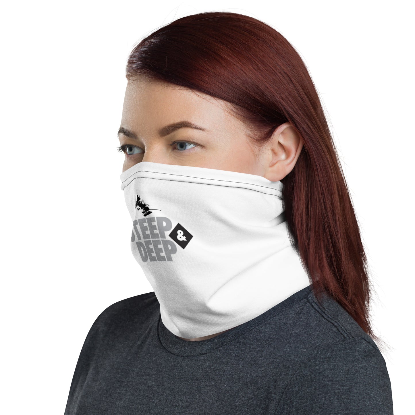 CS0038 - 05010 - Steep & Deep Neck Gaiter (White)