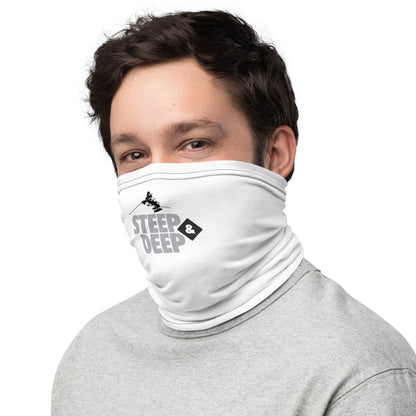 CS0038 - 05010 - Steep & Deep Neck Gaiter (White)