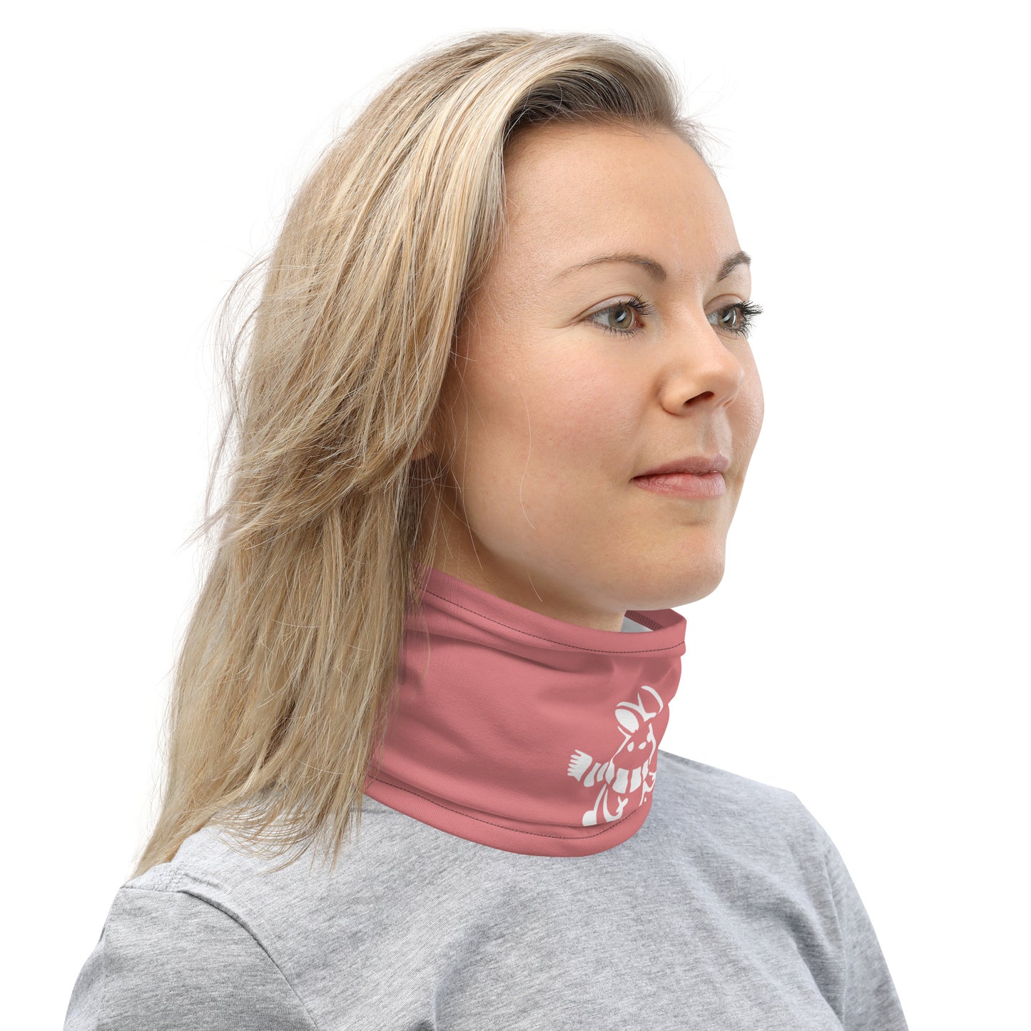 CS0011 - 05010 - Ski Bunny Neck Gaiter (Pink)