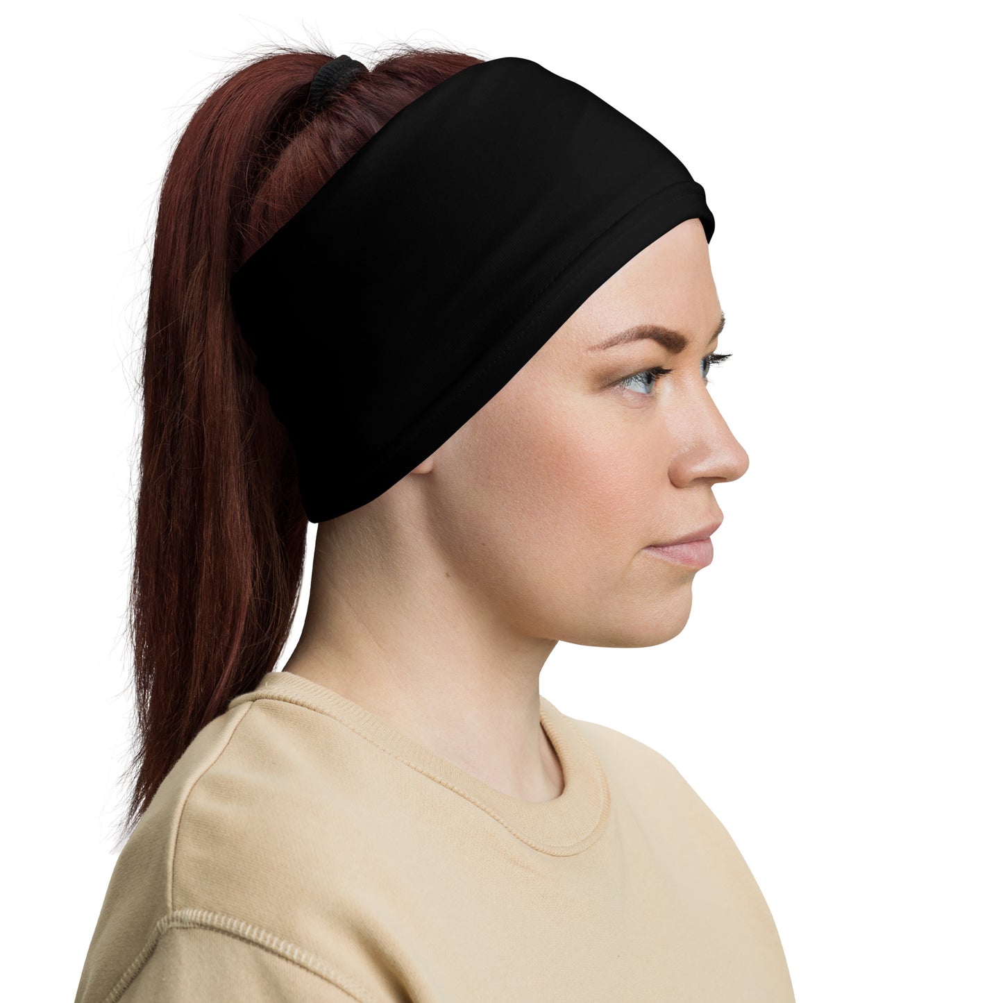 CS0023 - 05010 - Trail Icons Home Neck Gaiter (Black)