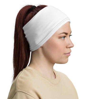 CS0023 - 05010 - Trail Icons Home Neck Gaiter (White)