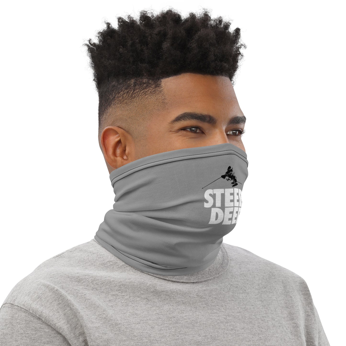 CS0038 - 05010 - Steep & Deep Neck Gaiter (Gray)