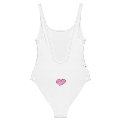 CS0047 - 02008 - Love Skiing/Women's One-Piece Swimsuit