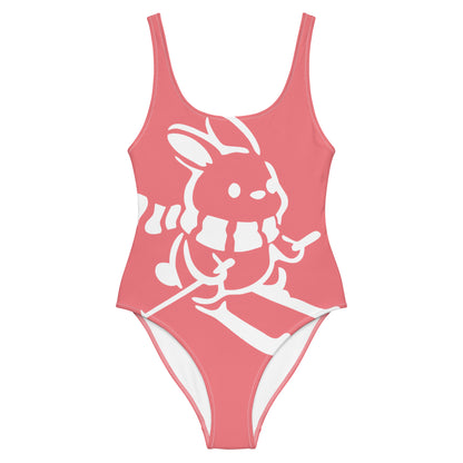 CS0011 - 02008 - Ski Bunny One-Piece Swimsuit (Pink)