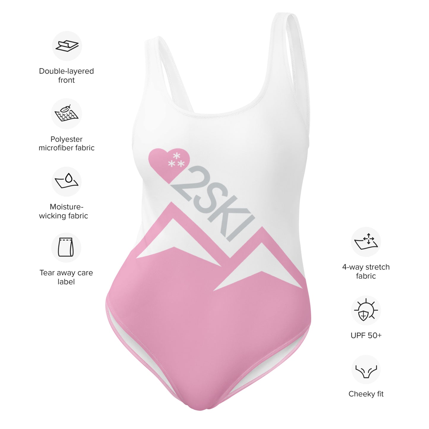 CS0027 - 02008 - LOVE2SKI Women's One-Piece Swimsuit