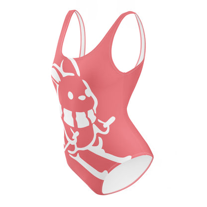 CS0011 - 02008 - Ski Bunny One-Piece Swimsuit (Pink)